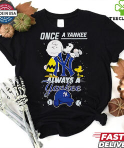 Once A Yankee Always A Yankee Cute Snoopy shirt