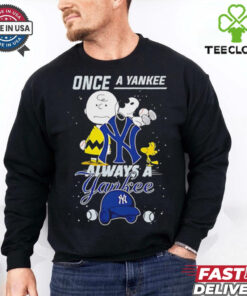 Once A Yankee Always A Yankee Cute Snoopy shirt
