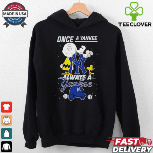 Once A Yankee Always A Yankee Cute Snoopy shirt