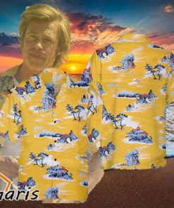 Once Upon A Time In Hollywood Movie Brad Pitt Hawaiian Shirt