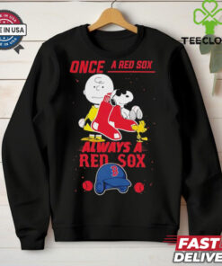 Once a Red Sox Always a Boston Red Sox Cute Snoopy shirt