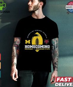 Michigan Wolverines Valiant Blue 2024 Homecoming Gameday Shirt