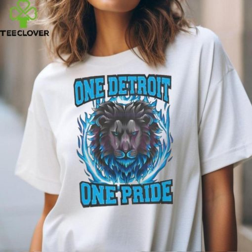 One Detroit One Pride Detroit Lions 2024 hoodie, sweater, longsleeve, shirt v-neck, t-shirt
