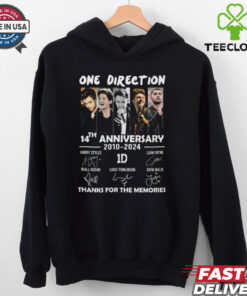 One Direction 12th Anniversary 2010 2022 Signatures T Shirt Band Music Merch