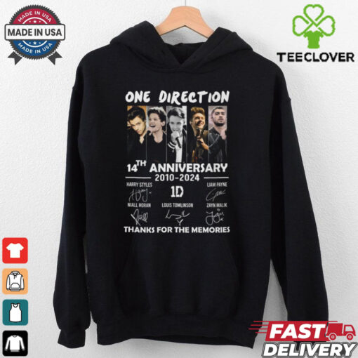 One Direction 12th Anniversary 2010 2022 Signatures T Shirt Band Music Merch