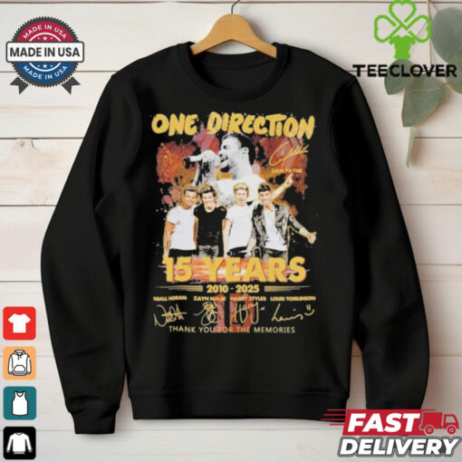 One Direction Liam Payne 15 Years 2010 2025 Thank You For The Memories T Shirt