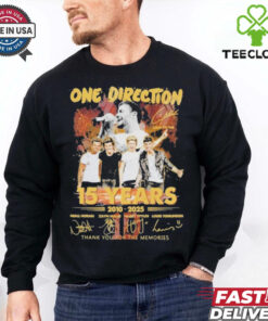 One Direction Liam Payne 15 Years 2010 2025 Thank You For The Memories T Shirt