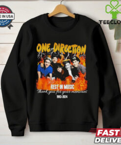 One Direction Liam Payne Rest In Music 1933 2024 Shirt