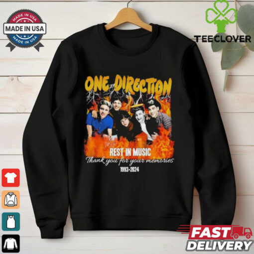 One Direction Liam Payne Rest In Music 1933 2024 Shirt