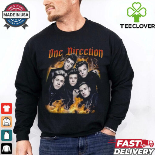 One Direction Music Band Graphic T Shirt