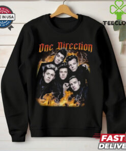 One Direction Music Band Graphic T Shirt