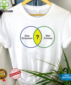 One Direction War Crimes logo shirt