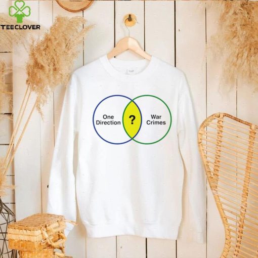 One Direction War Crimes logo shirt