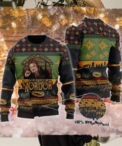 One Does Not Simply Walking Into Mordor Christmas Sweat