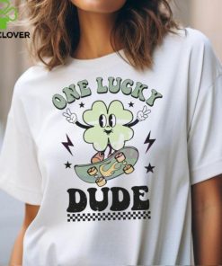 One Lucky Dude Shamrock hoodie, sweater, longsleeve, shirt v-neck, t-shirt