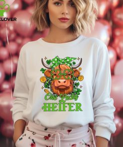 One Lucky Heifer St Patricks Day Cow shirt