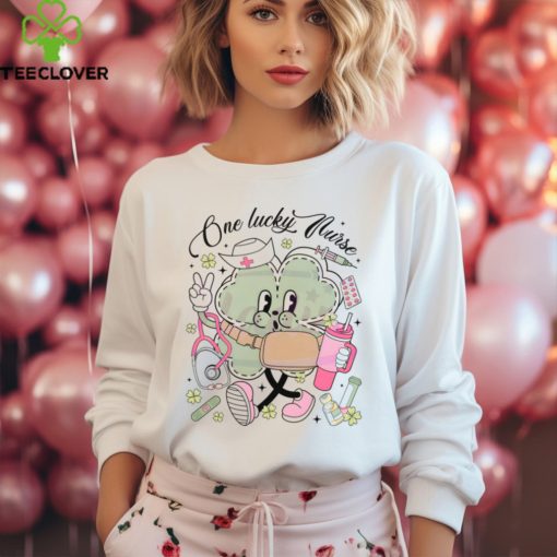 One Lucky Nurse Four Leaf Clover hoodie, sweater, longsleeve, shirt v-neck, t-shirt