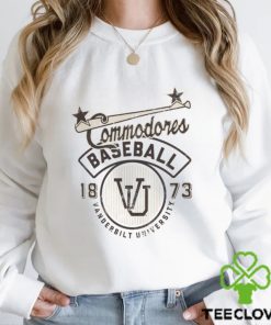 One Men's Vanderbilt Commodores Ivory Baseball Logo T Shirt