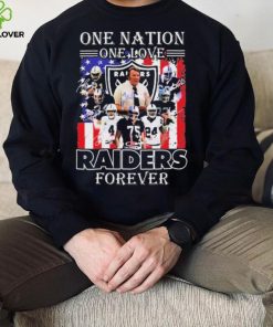 One Nation One Love Raiders Forever Shirt