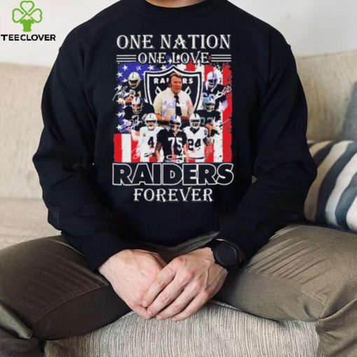 One Nation One Love Raiders Forever Shirt
