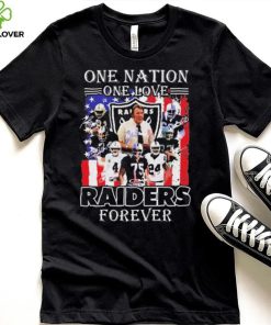 One Nation One Love Raiders Forever Shirt