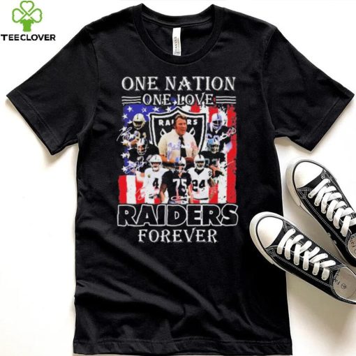 One Nation One Love Raiders Forever Shirt