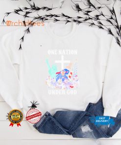 One Nation Under God Buffalo Bills Team 2022 Signatures Shirt