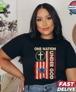 One Nation Under God Cowboy Logo Shirt