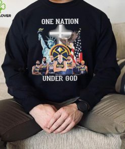 One Nation Under God Denver Nuggets Signatures Shirt