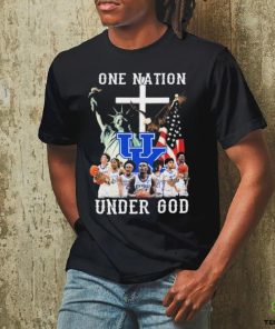 One Nation Under God Kentucky Wildcats Basketball 2023 2024 Signatures Shirt