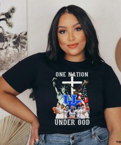 One Nation Under God Kentucky Wildcats Basketball 2023 2024 Signatures Shirt