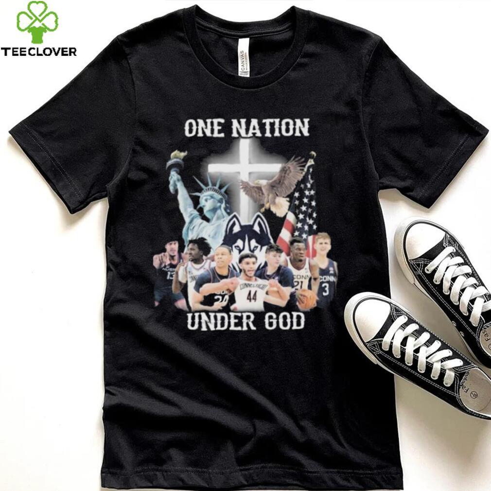 One Nation Under God Teams Uconn Shirt One Nation Under God Teams Uconn Shirt