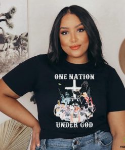 One Nation Under God Uconn Huskies Men’s Basketball Shirt