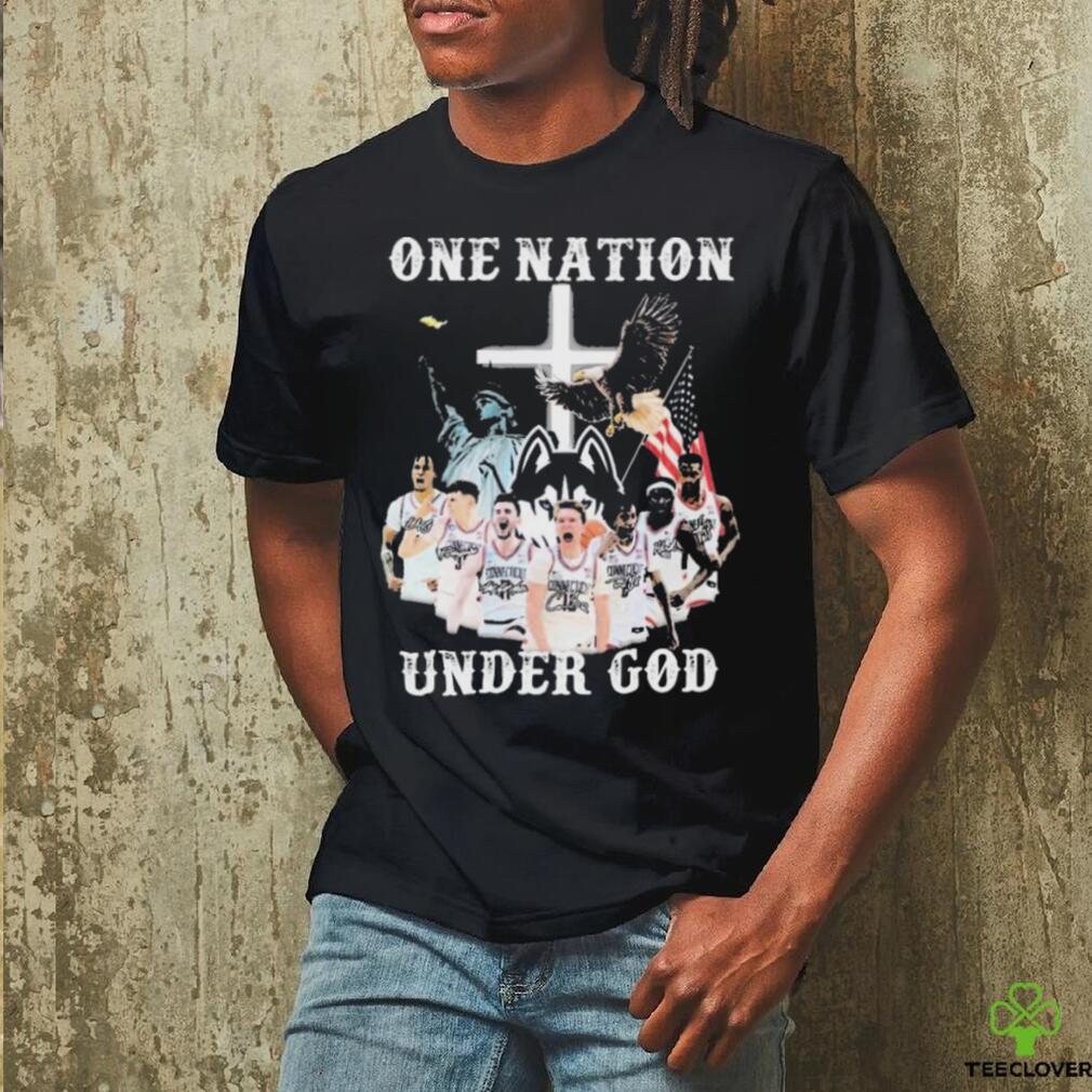 One Nation Under God Uconn Huskies Men’s Basketball Shirt One Nation Under God Uconn Huskies Men’s Basketball Shirt