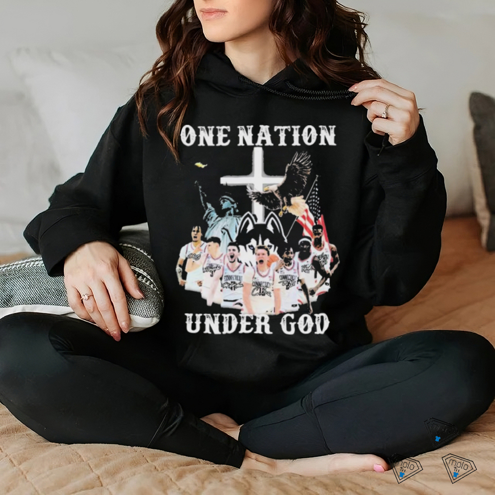 One Nation Under God Uconn Huskies Men’s Basketball Shirt One Nation Under God Uconn Huskies Men’s Basketball Shirt