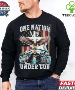 One Nation Under Philadelphia Eagles 2024 Signatures Shirt