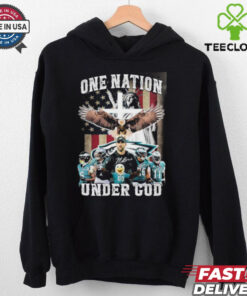 One Nation Under Philadelphia Eagles 2024 Signatures Shirt