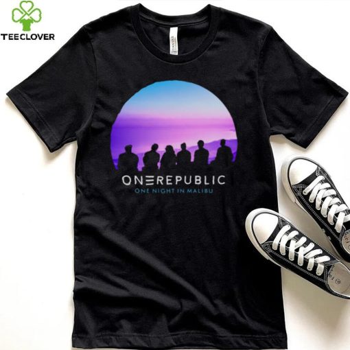 One Night In Malibu Onerepublic Band shirt