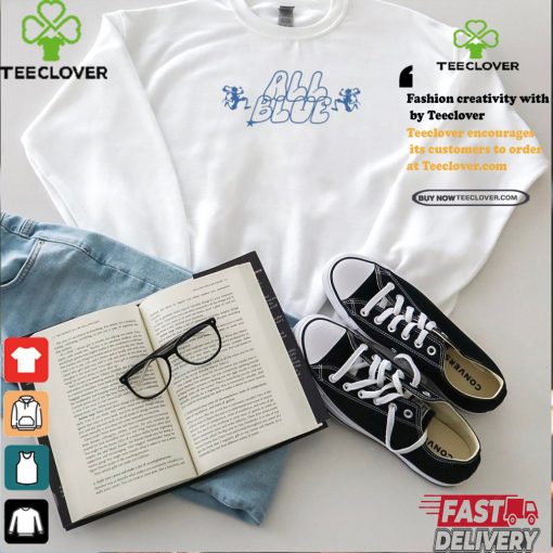 One Piece All Blue Project Tee Shirt