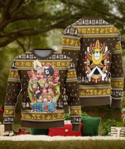 One Piece Anime Ugly Christmas Sweater, Custom Sweatshirt Apparel