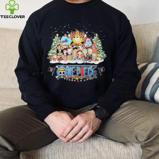 One Piece Chibi Snow Light Christmas Shirt