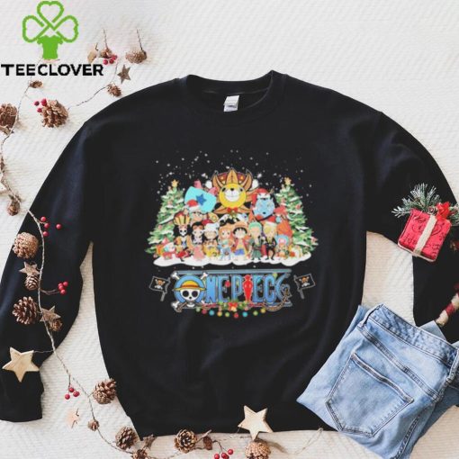 One Piece Chibi Snow Light Christmas Shirt