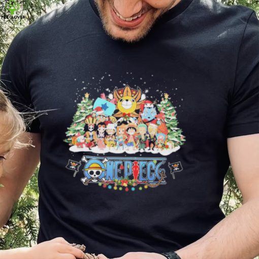 One Piece Chibi Snow Light Christmas Shirt