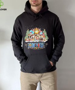 One Piece Chibi Snow Light Christmas Shirt