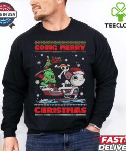 One Piece Going Merry ugly Christmas 2024 shirt