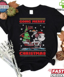 One Piece Going Merry ugly Christmas 2024 shirt