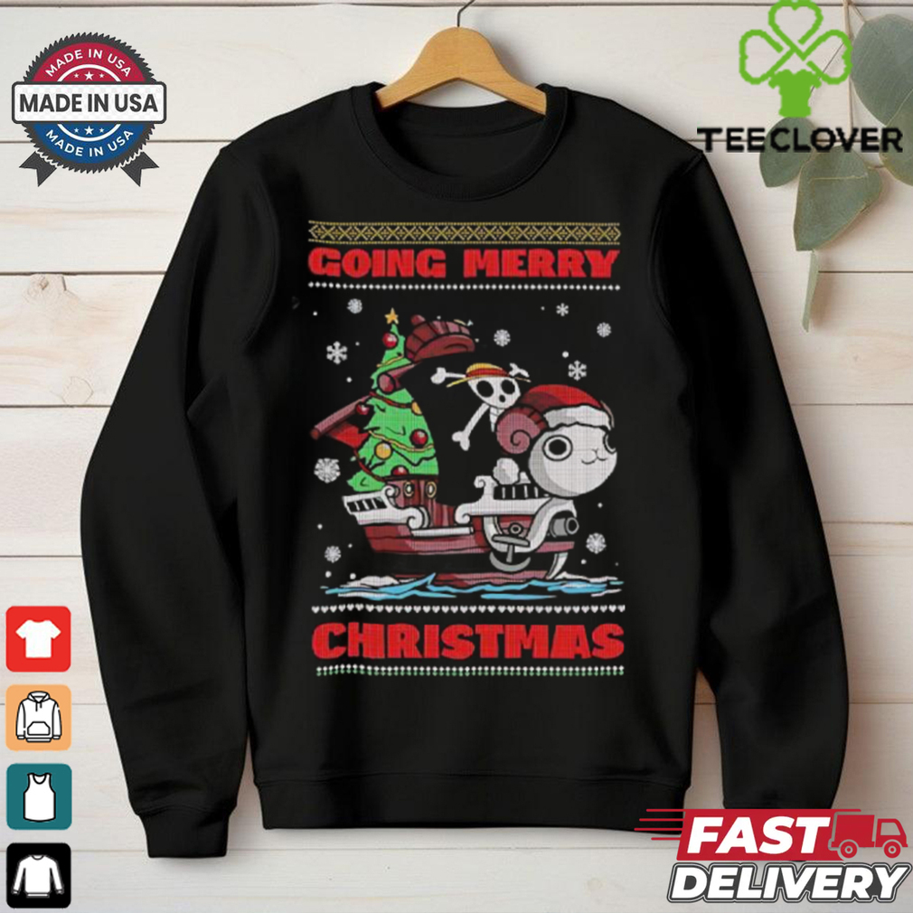 One Piece Going Merry ugly Christmas 2024 shirt One Piece Going Merry ugly Christmas 2024 shirt