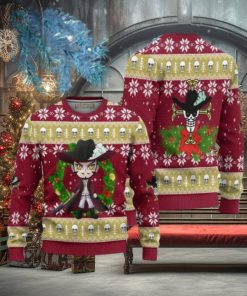 One Piece Mihawk Ugly Christmas Sweater 3D Gift For Big Fans