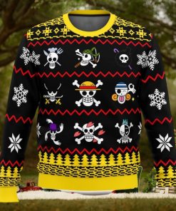 One Piece One Piece Flags 3D Ugly Christmas Sweater Unisex Christmas Sweater For Men And Women