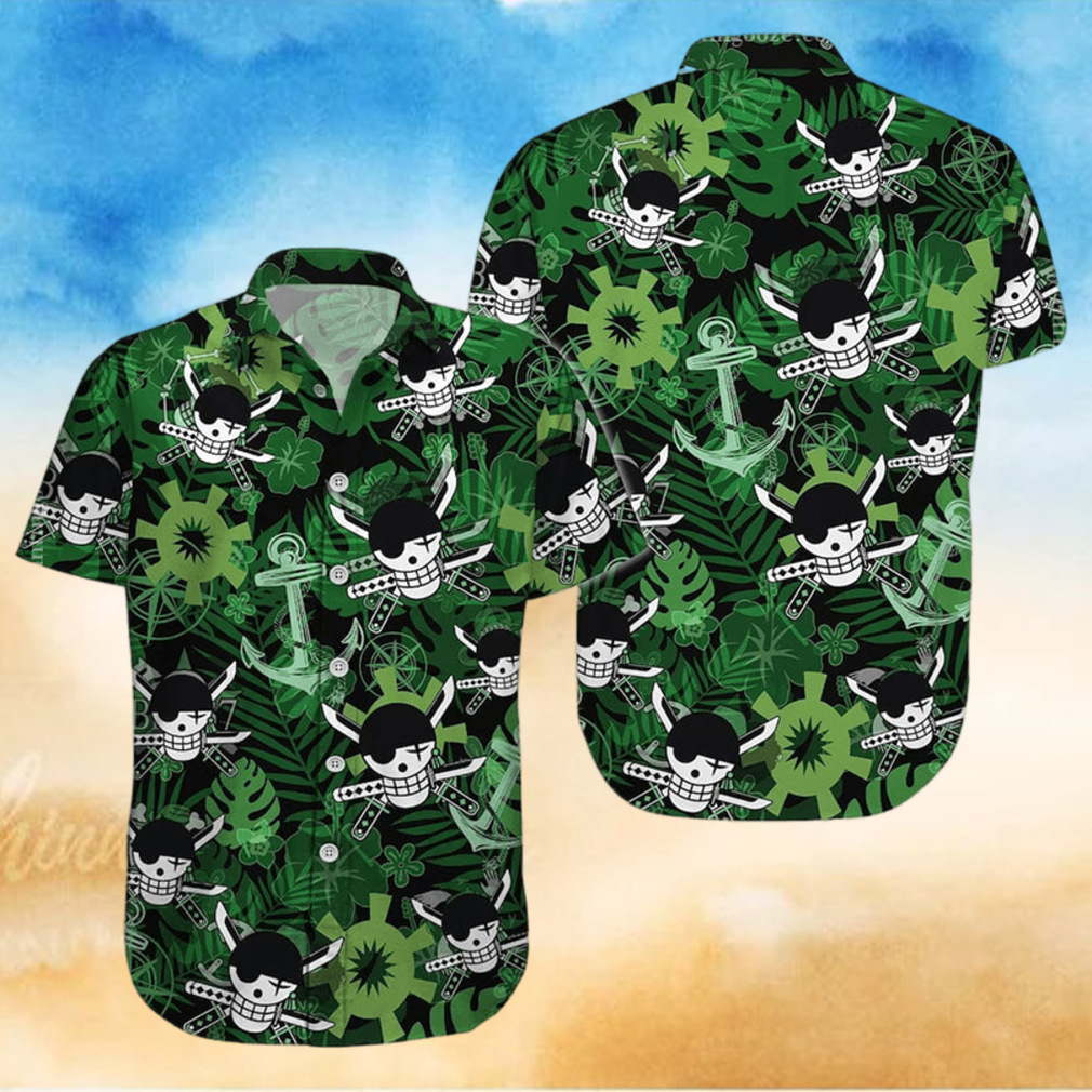 One Piece Pirates Hawaiian Shirt One Piece Pirates Hawaiian Shirt